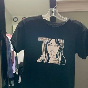 Brandy Melville I’ll meet you in New York shirt